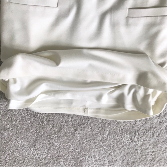 White Shift Dress with Jewels and Pockets - Picture 6 of 6